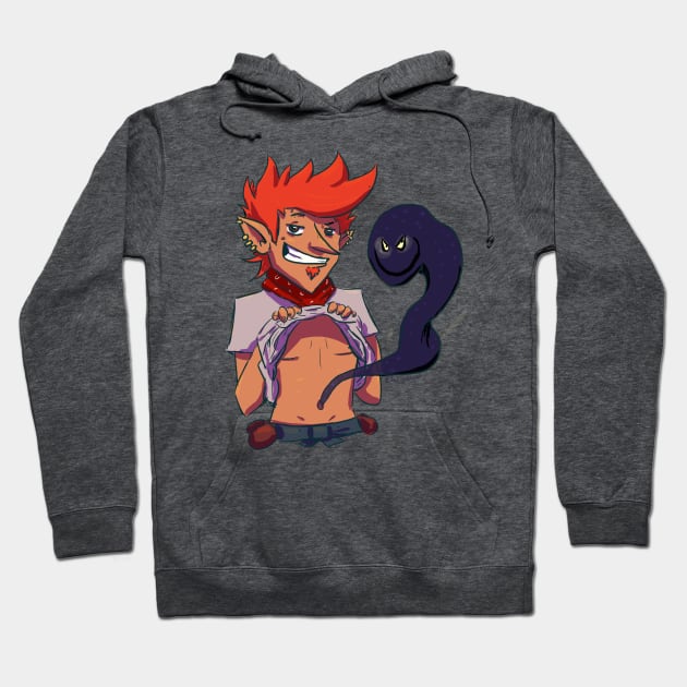 bomBARDed - Randy & Eddy Hoodie by DarkMysteryCat